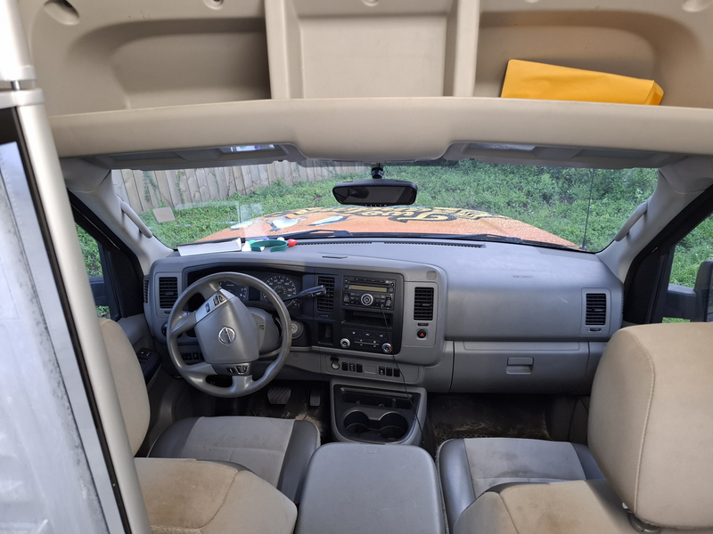 Cab of Shaved Ice Van Cab